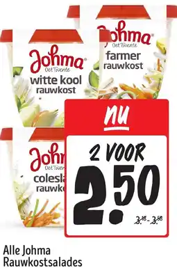 Jumbo Alle Johma Rauwkostsalades aanbieding