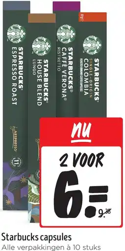 Jumbo Starbucks capsules aanbieding