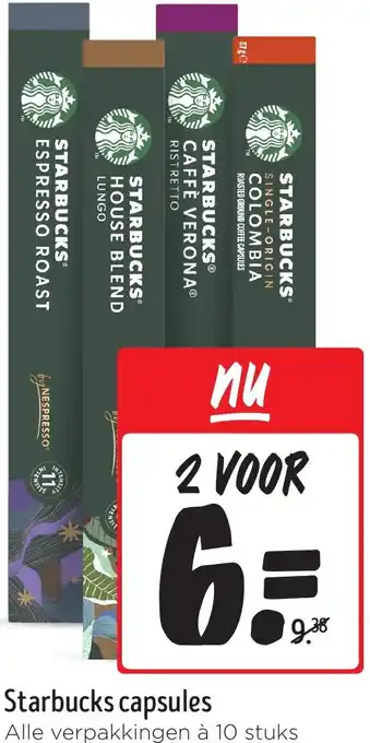 Jumbo Starbucks capsules aanbieding