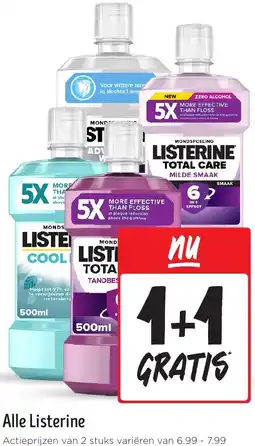 Jumbo Alle Listerine aanbieding