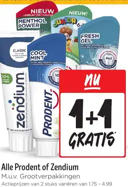 Jumbo Alle Prodent of Zendium aanbieding