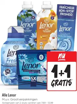 Jumbo Alle Lenor aanbieding