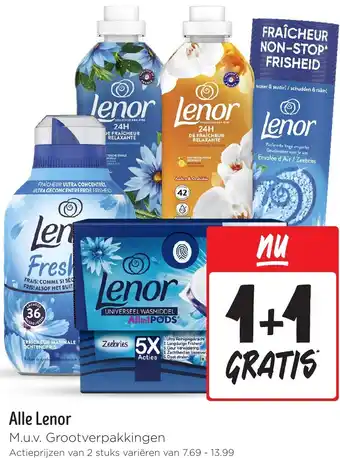 Jumbo Alle Lenor aanbieding
