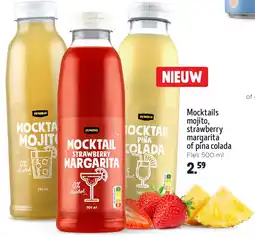 Jumbo Mocktails mojito, strawberry marqarita of pina colada aanbieding