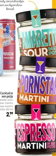 Jumbo Cocktail in een potje aanbieding