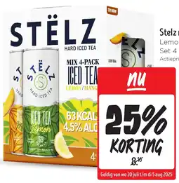 Jumbo Stelz mixpack iced tea aanbieding