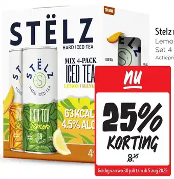Jumbo Stelz mixpack iced tea aanbieding