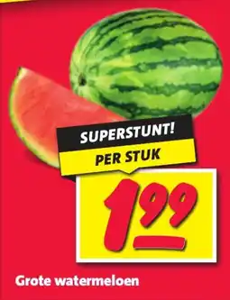 Nettorama Grote watermeloen aanbieding