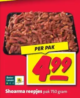 Nettorama Shoarma reepjes aanbieding