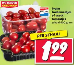 Nettorama Pruim trostomaatjes of snack tomaatjes aanbieding