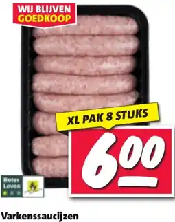 Nettorama Varkenssaucijzen aanbieding