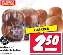 Nettorama Melkwit of melkbruin bollen aanbieding