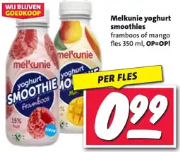 Nettorama Melkunie yoghurt smoothies aanbieding