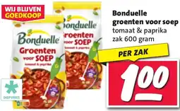 Nettorama Bonduelle groenten voor soep aanbieding