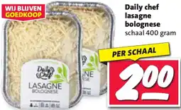 Nettorama Daily chef lasagne bolognese aanbieding