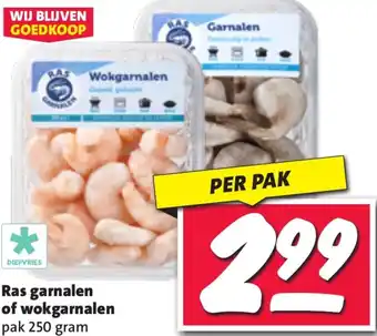 Nettorama Ras garnalen of wokgarnalen aanbieding