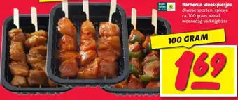 Nettorama Barbecue vleesspiesjes aanbieding