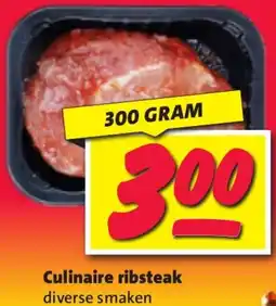 Nettorama Culinaire ribsteak aanbieding