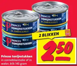 Nettorama Princes tonijnstukken aanbieding