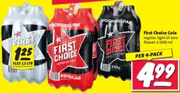 Nettorama First Choice Cola aanbieding