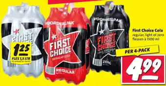 Nettorama First Choice Cola aanbieding