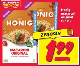 Nettorama Honig macaroni original aanbieding