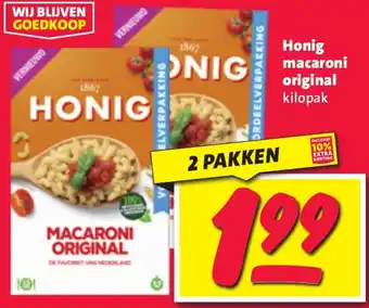 Nettorama Honig macaroni original aanbieding
