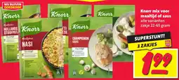 Nettorama Knorr mix voor maaltijd of saus aanbieding