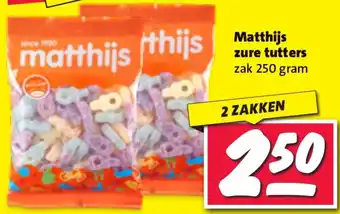 Nettorama Matthijs zure tutters aanbieding