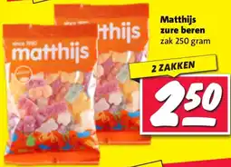 Nettorama Matthijs zure beren aanbieding