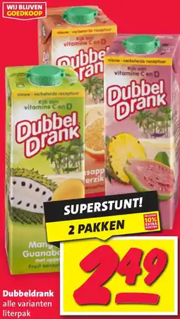 Nettorama Dubbeldrank aanbieding