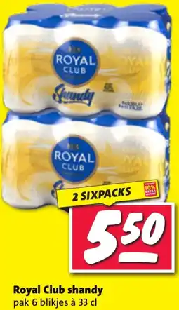Nettorama Royal Club shandy aanbieding