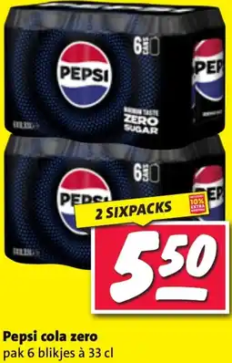 Nettorama Pepsi cola zero aanbieding