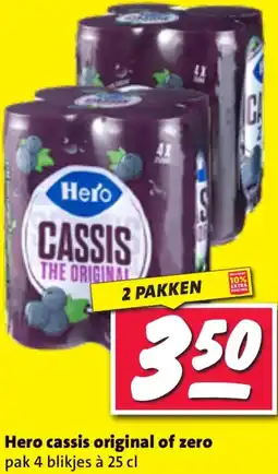Nettorama Hero cassis original of zero aanbieding