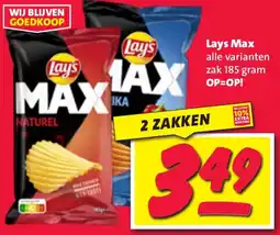 Nettorama Lays Max aanbieding