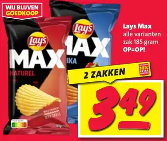 Nettorama Lays Max aanbieding