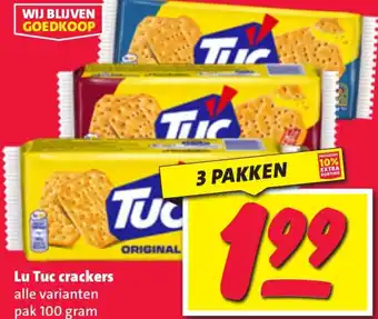 Nettorama Lu Tuc crackers aanbieding