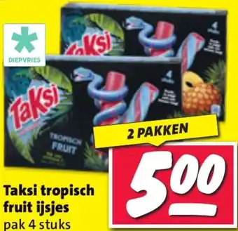 Nettorama Taksi tropisch fruit ijsjes aanbieding