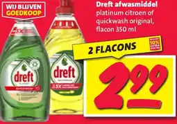 Nettorama Dreft afwasmiddel aanbieding