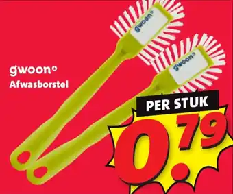 Nettorama Gwoon Afwasborstel aanbieding