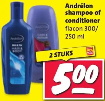 Nettorama Andrélon shampoo of conditioner aanbieding