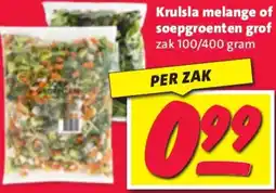 Nettorama Krulsla melange of soepgroenten grof aanbieding