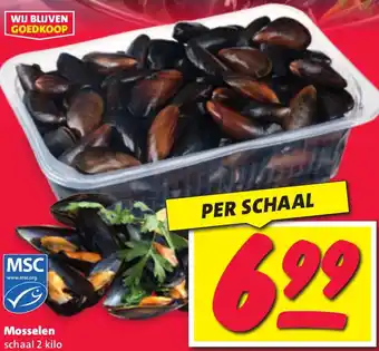 Nettorama Mosselen aanbieding