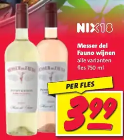 Nettorama Messer del Fauno wijnen aanbieding