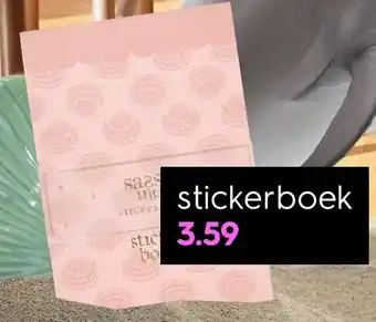 HEMA Stickerboek aanbieding