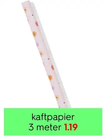 HEMA Kaftpapier 3 meter aanbieding
