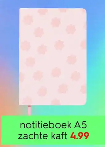 HEMA Notitieboek A5 zachte kaft aanbieding