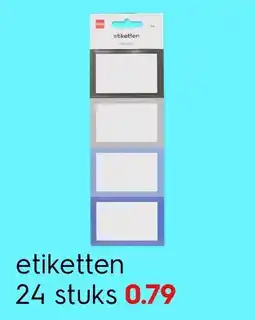 HEMA Etiketten aanbieding