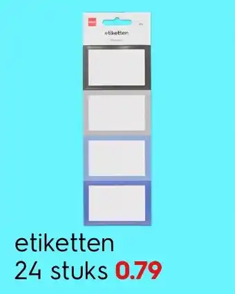 HEMA Etiketten aanbieding
