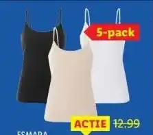 Lidl 5 dames- hemden aanbieding